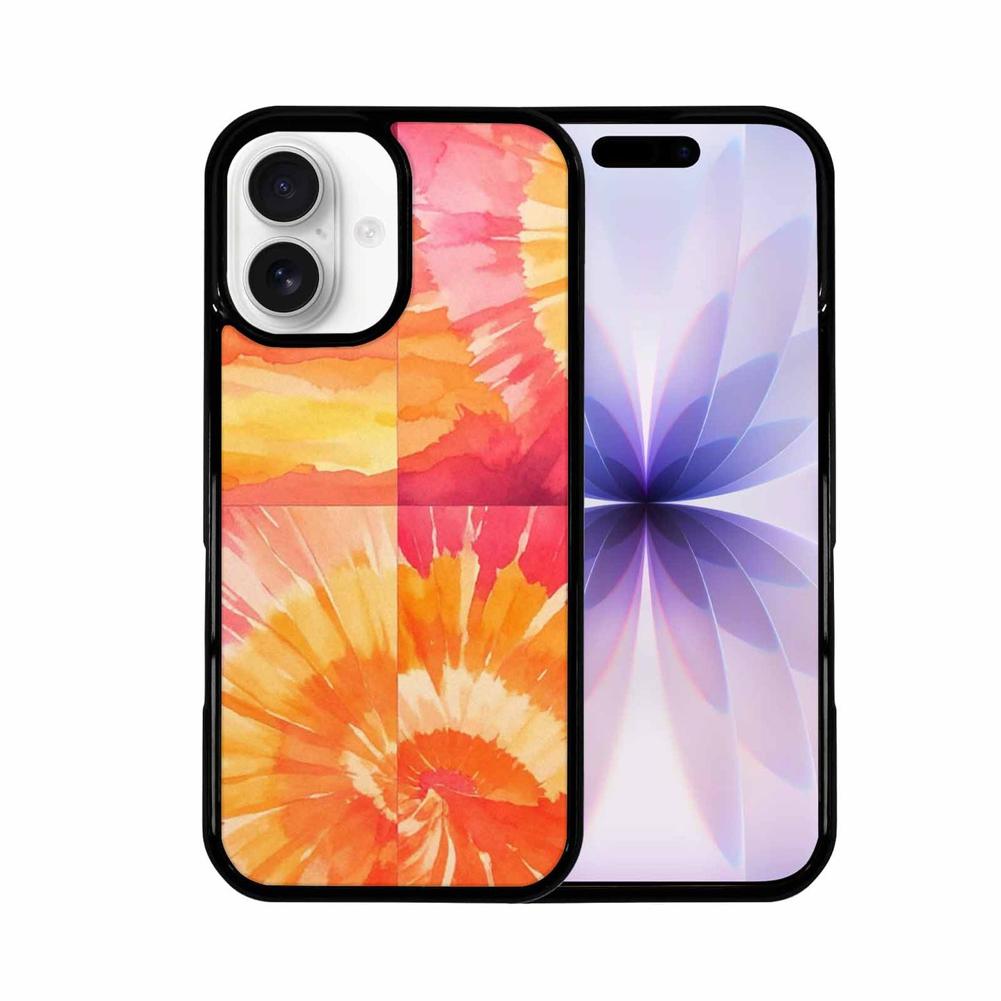 iPhone 17 Case — Tie Dye Sunset Wash Tie Dye, Personalized Phone Case