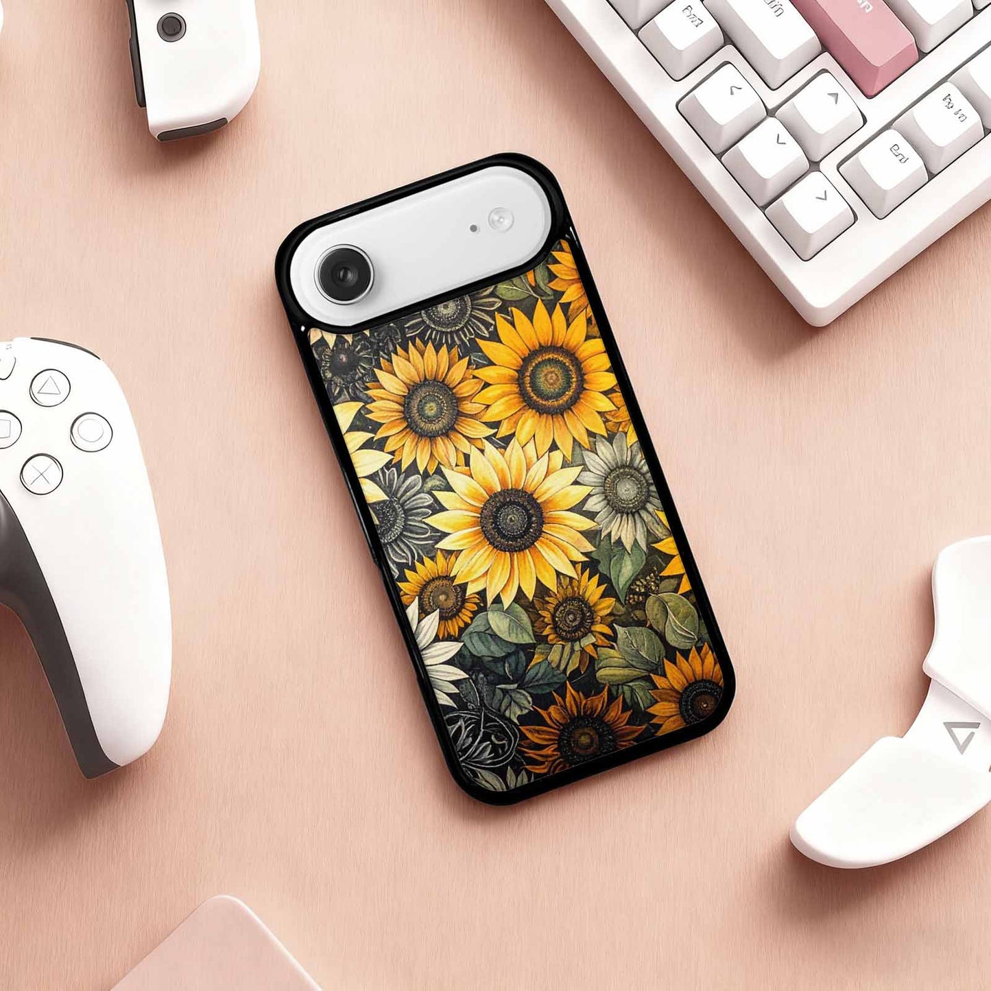 iPhone 17 Air Case — Blend Melt Them Together Small Floral, Custom Phone Case