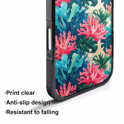 iPhone 17 Pro Case — Seamless Tileable Pattern Of Overlapping Camo, Custom Art Phone Cover