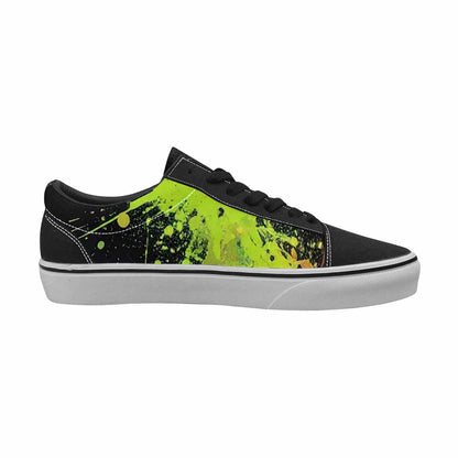 MEN'S Paint Splatter Canvas Lace-Up Aesthetic Shoes