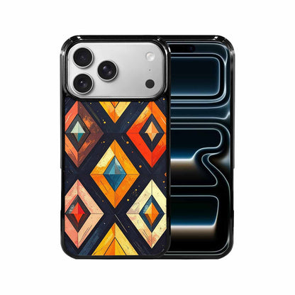 iPhone 17 Pro Max Case — Vintage Summer Diamond Retro Vintage, Customized Protective Case