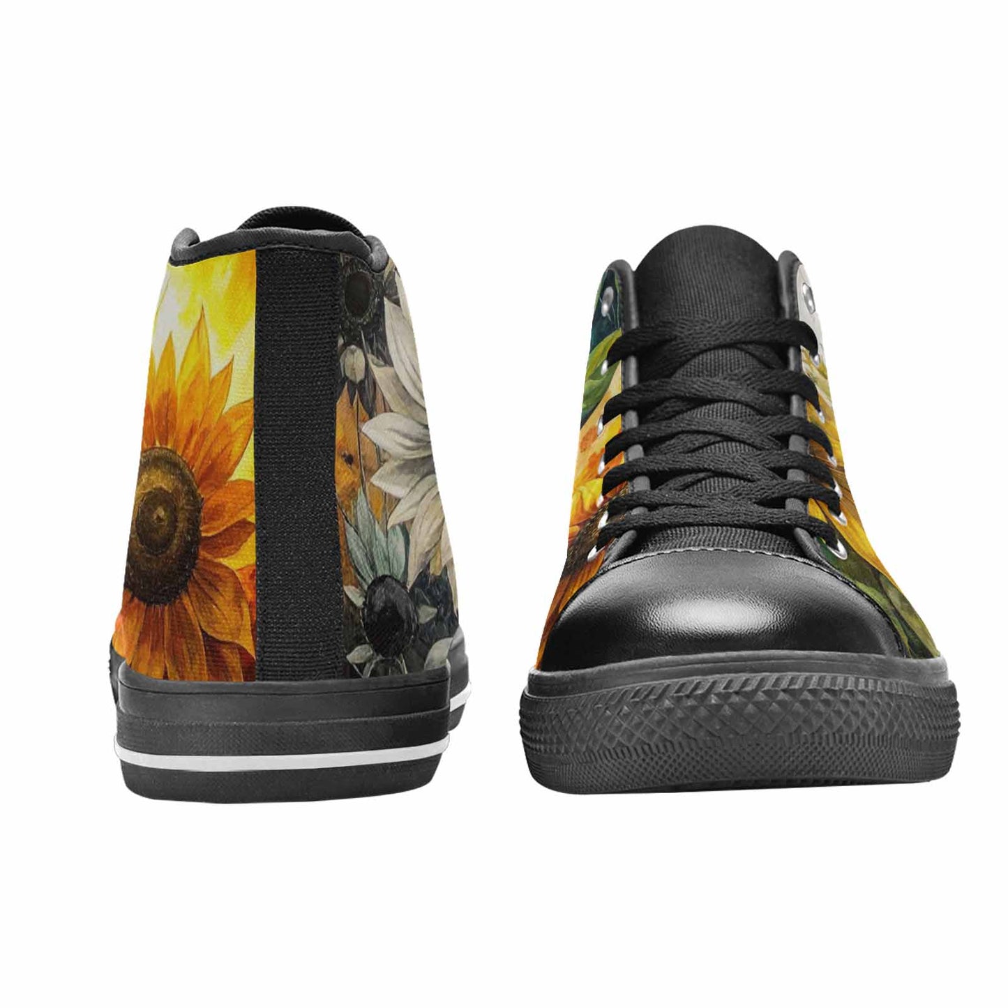 WOMEN'S Blend Melt Them High Top Canvas Cottagecore Sneakers