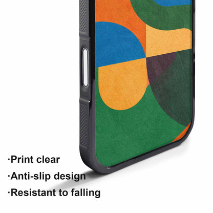 iPhone 17 Air Case — Memphis Art Pattern Retro Vintage, Custom Phone Case