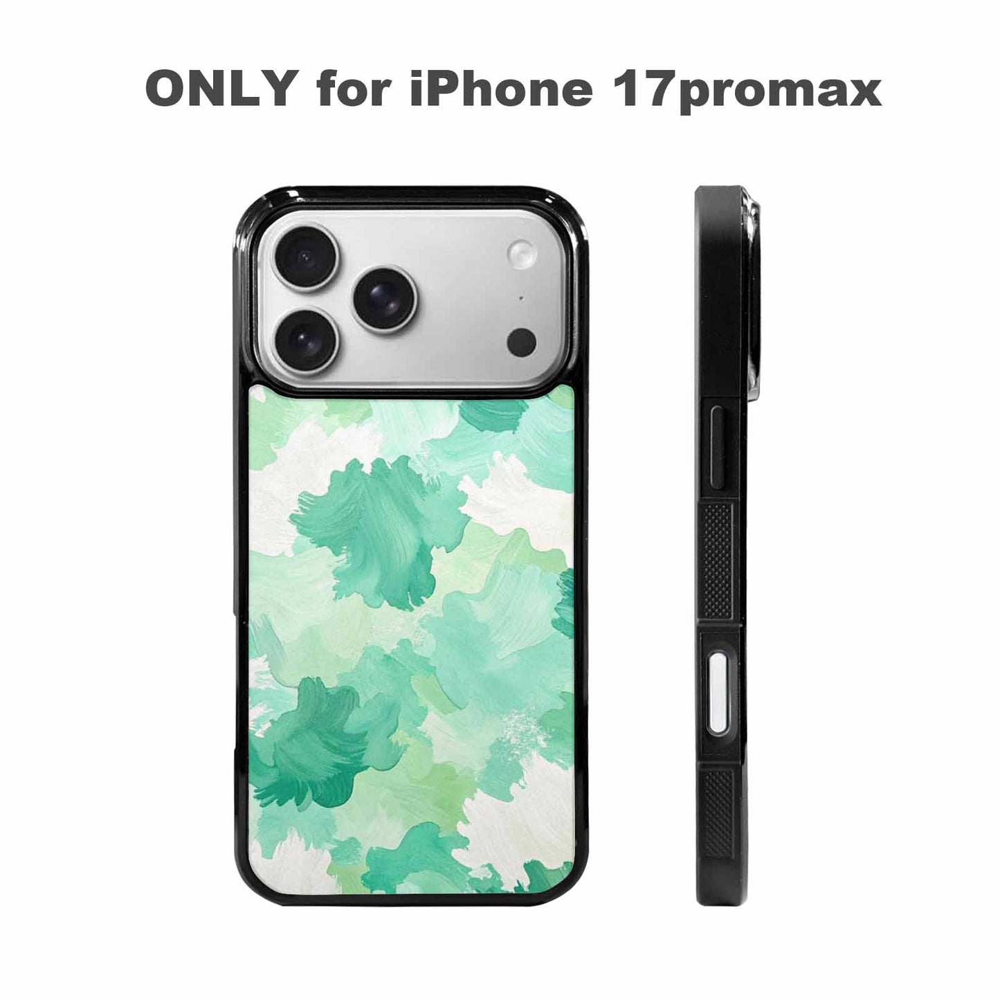 iPhone 17 Pro Max Case — Seamless Tileable Pattern Of Camo, Custom Print Case Cover