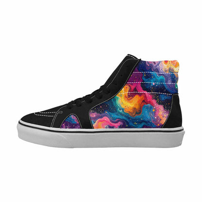 MEN'S Galaxy Art - High Top Canvas Surreal Sneakers