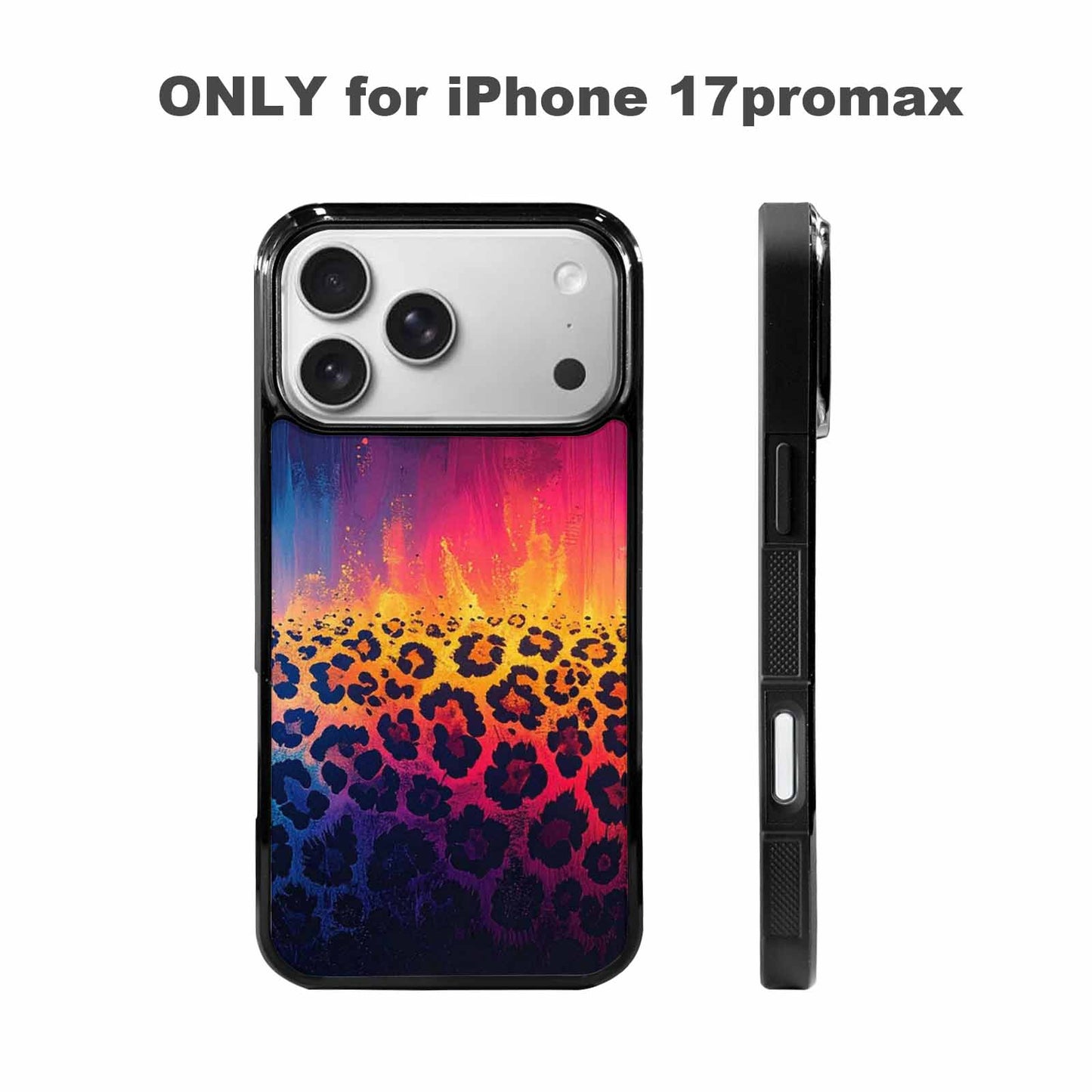iPhone 17 Pro Max Case — Leopard Print Gradient Style Animal Print, Original Design Phone Case