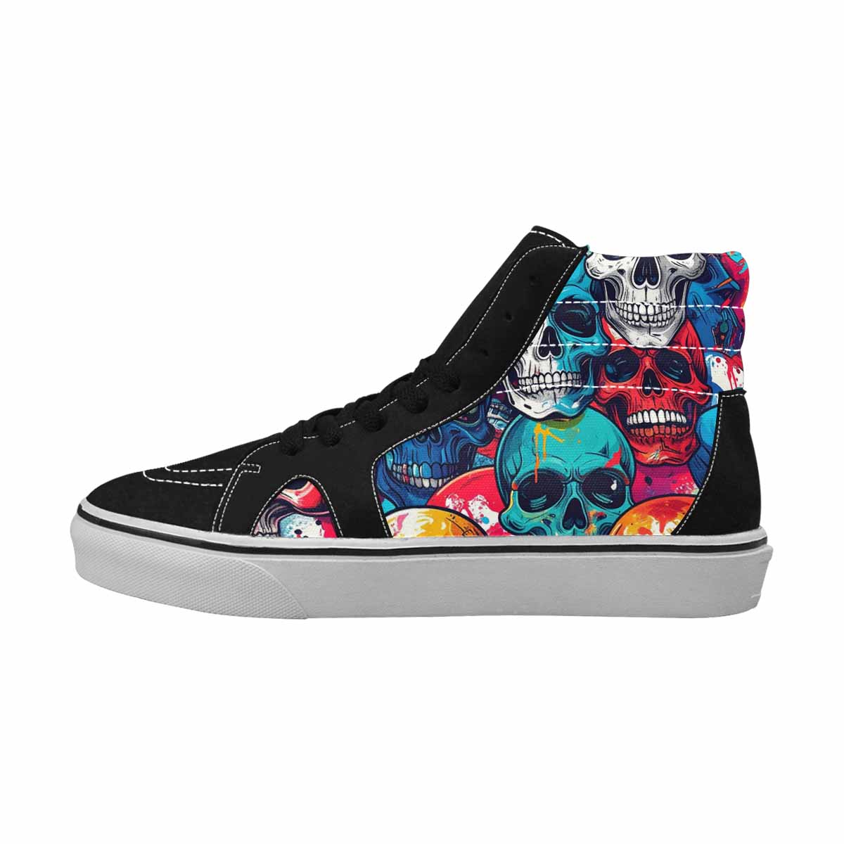 MEN'S Vibrant Skull Pattern 16 Ferion