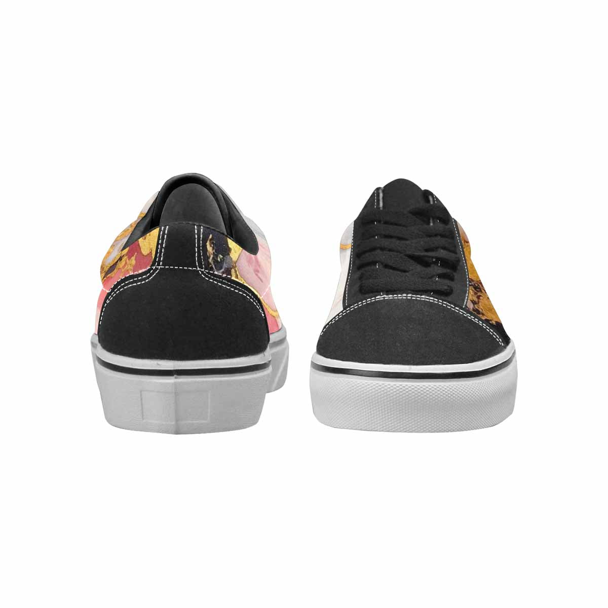 WOMEN'S Marble Vein Lace-Up Canvas Y2K Shoes