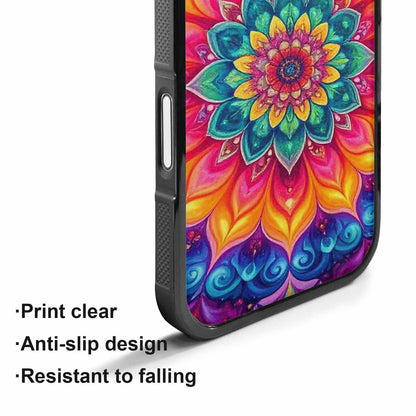 iPhone 17 Case — Tie Dye Mandala Art Tie Dye, Custom Art Phone Cover
