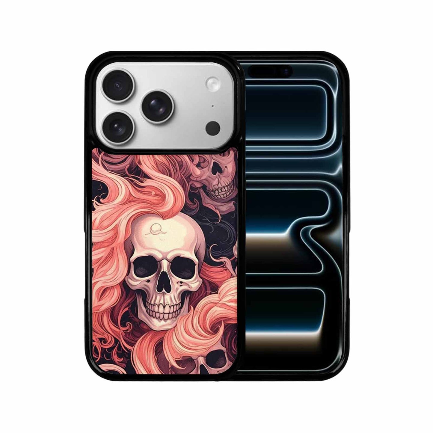 iPhone 17 Pro Case — Skull Dark Art Gothic Print Gothic, Original Design Phone Case