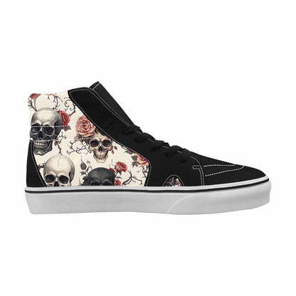 WOMEN'S Skulls - Roses High Top Canvas Dreamcore Shoes