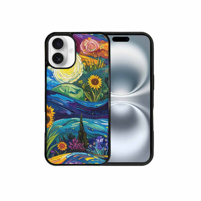 iPhone 16 Plus Case — Blend All Versions Together Melting Together, Customized Protective Case