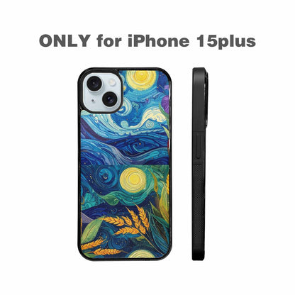 iPhone 15 Plus Case — Blend All Versions Together Melting Together, Personalized Phone Case
