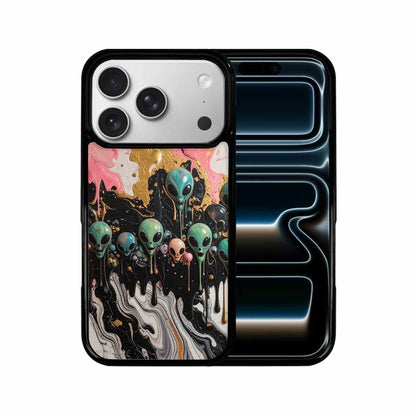 iPhone 17 Pro Case — Aliens Marblemelting Aliens Pa Ciq Alien, Unique Phone Case Design