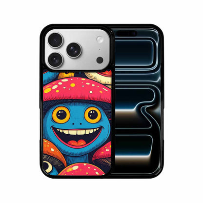 iPhone 17 Pro Case — Retro Mushroom Cartoon Art Pattern Retro, Personalized Phone Case