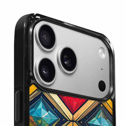 iPhone 17 Pro Case — Vintage Summer Diamond Retro Vintage, Custom Art Phone Cover