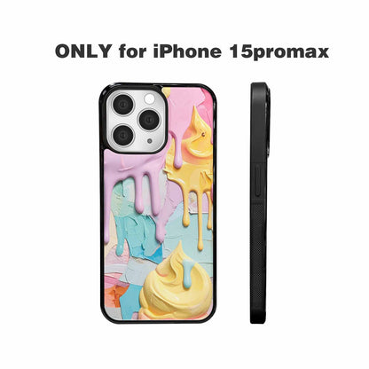 iPhone 15 Pro Max Case — Soft Serve Swirl Monster Characters, Custom Print Case Cover