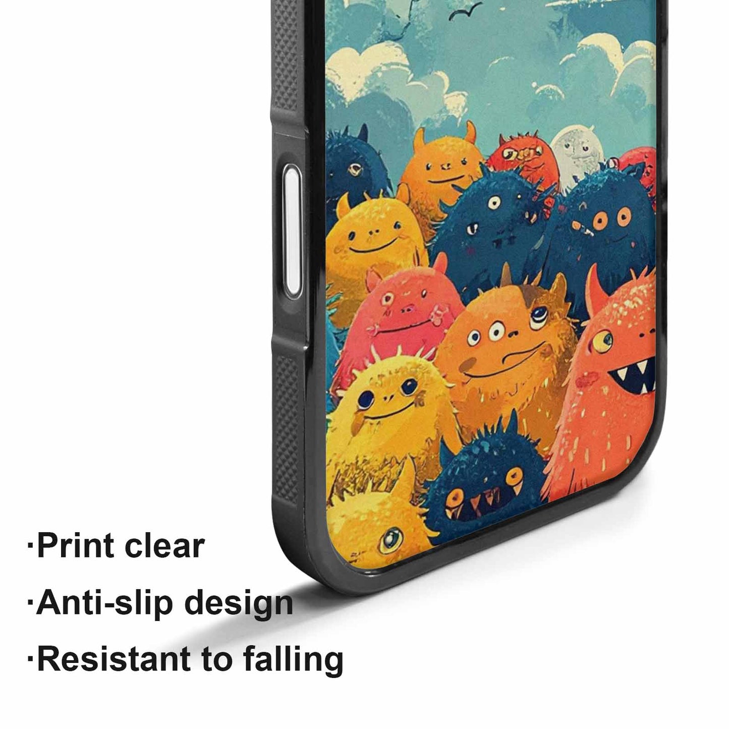 iPhone 17 Case — Vintage Monsters Lighthouse Retro Vintage, Custom Designed Case Cover