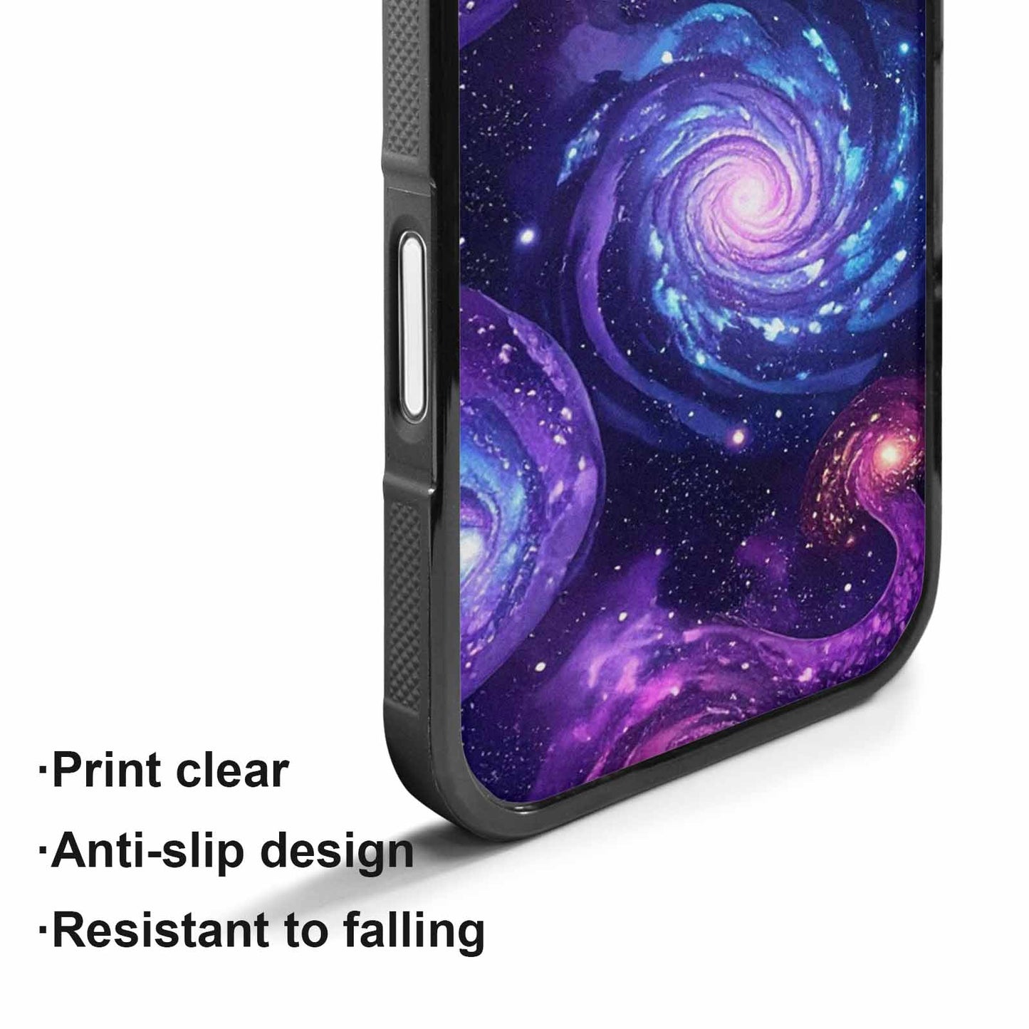 iPhone 17 Case — Snake Print Galaxy Seamless Animal Print, Custom Designed Case Cover