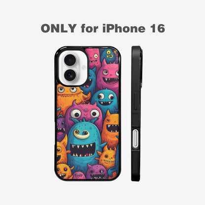 iPhone 16 Case — Monsters General Cartoon Monst, Custom Designed Case Cover