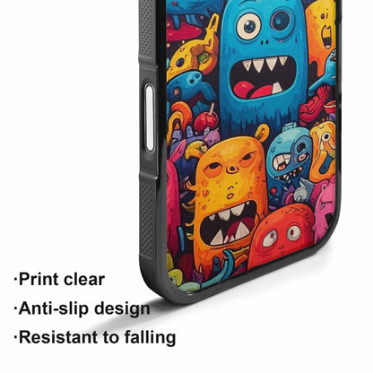 iPhone 17 Case — Small Cartoon Monster Character Cartoon Cute, Custom Made Phone Cover