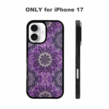 iPhone 17 Case — Small Mandala Pattern, Randomly Floral, Custom Designed Case Cover