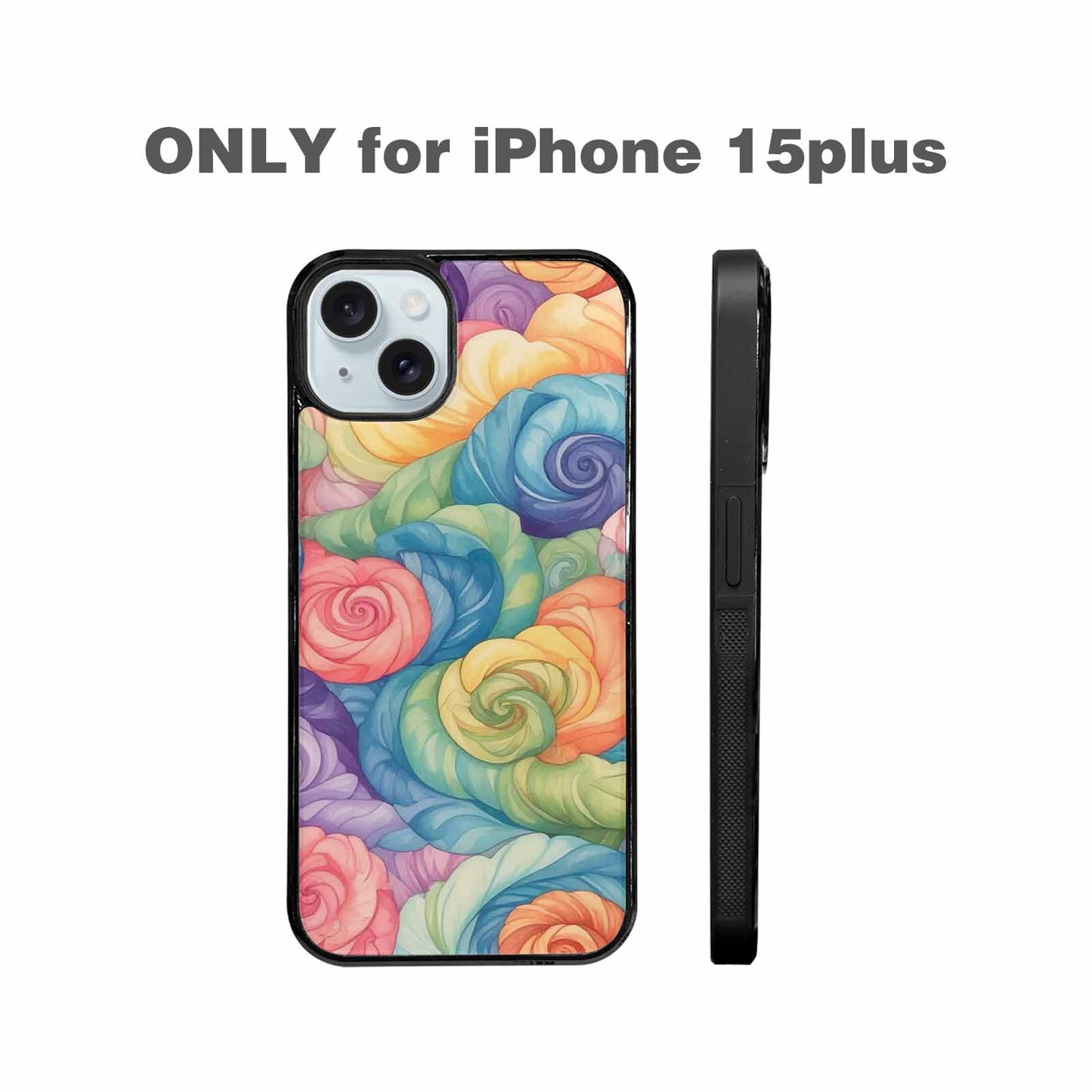 iPhone 15 Plus Case — Tie Dye Swirls Tie Dye Swirls, Unique Phone Case Design