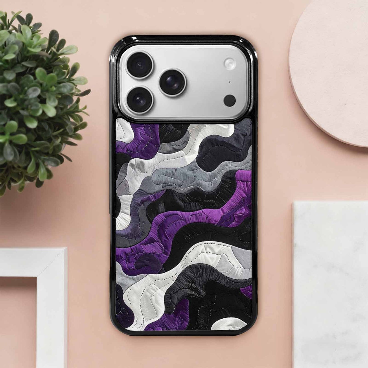 iPhone 17 Pro Max Case — Vivid Camo Asexual Camo, Custom Phone Case