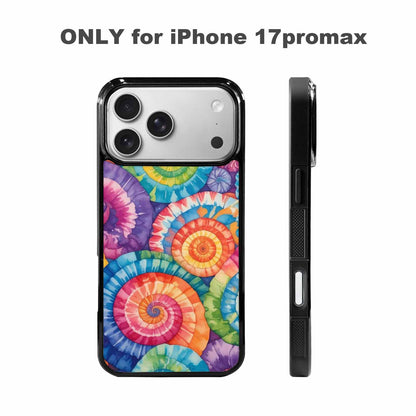 iPhone 17 Pro Max Case — Tie Dye Swirls Tie Dye, Customized Protective Case