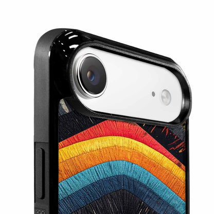 iPhone 17 Air Case — Vivid Camo Progress Pride Camo, Original Design Phone Case