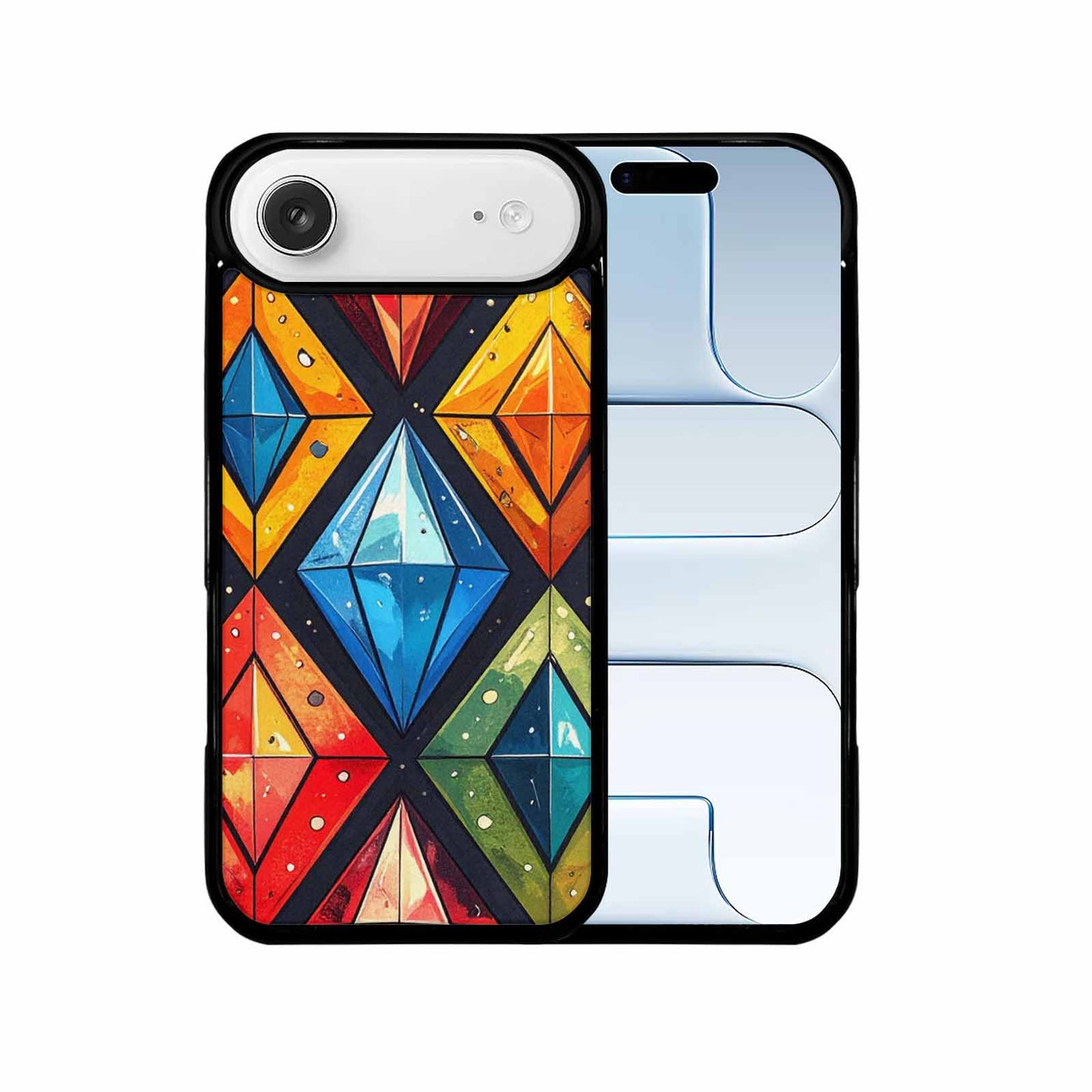 iPhone 17 Air Case — Vintage Summer Diamond Retro Vintage, Customized Protective Case