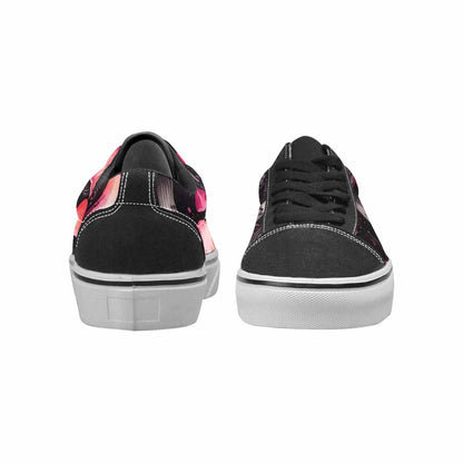 WOMEN'S Rainbow Drip Mushrooms Lace-Up Canvas Dreamcore Shoes