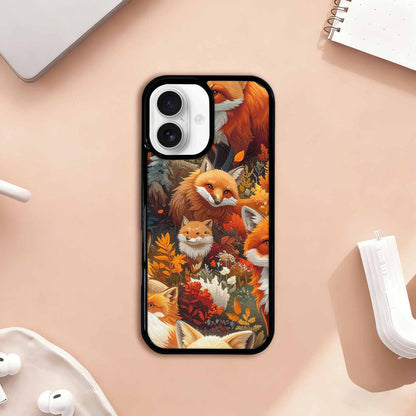 iPhone 17 Case — Fox Forest Fox Forest Original Art, Custom Printed Phone Case