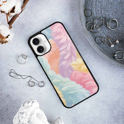iPhone 16 Plus Case — Zebra Pastel Rainbow, Custom Made Phone Cover