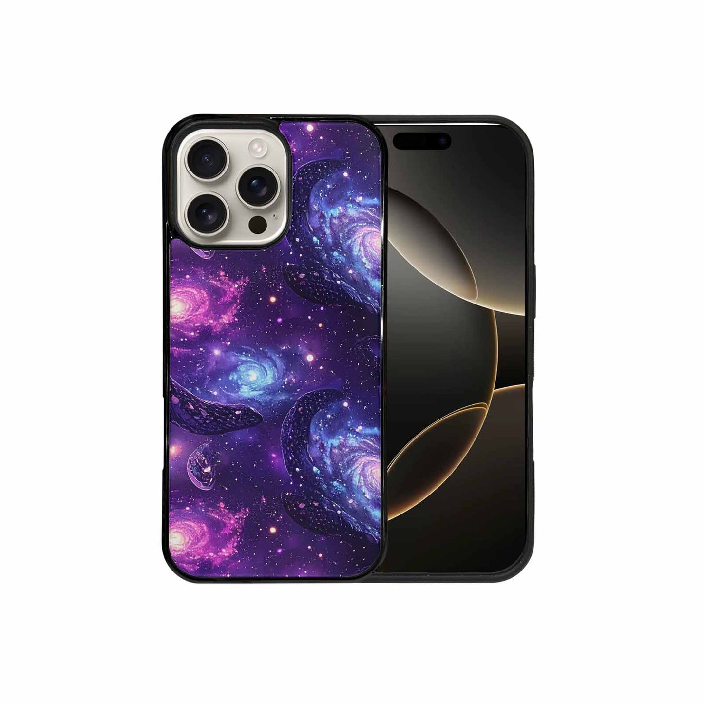 iPhone 16 Pro Max Case — Galaxy Snake Print Custom, Custom Designed Case Cover