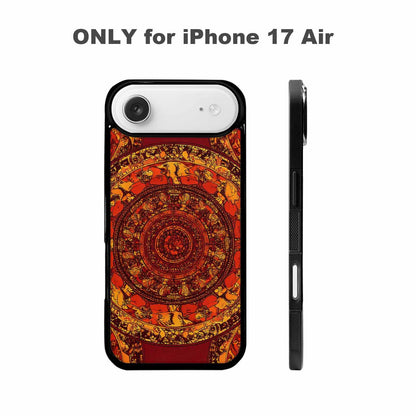iPhone 17 Air Case — Mandala Lions Art Seamless Pattern Original, Custom Designed Case Cover