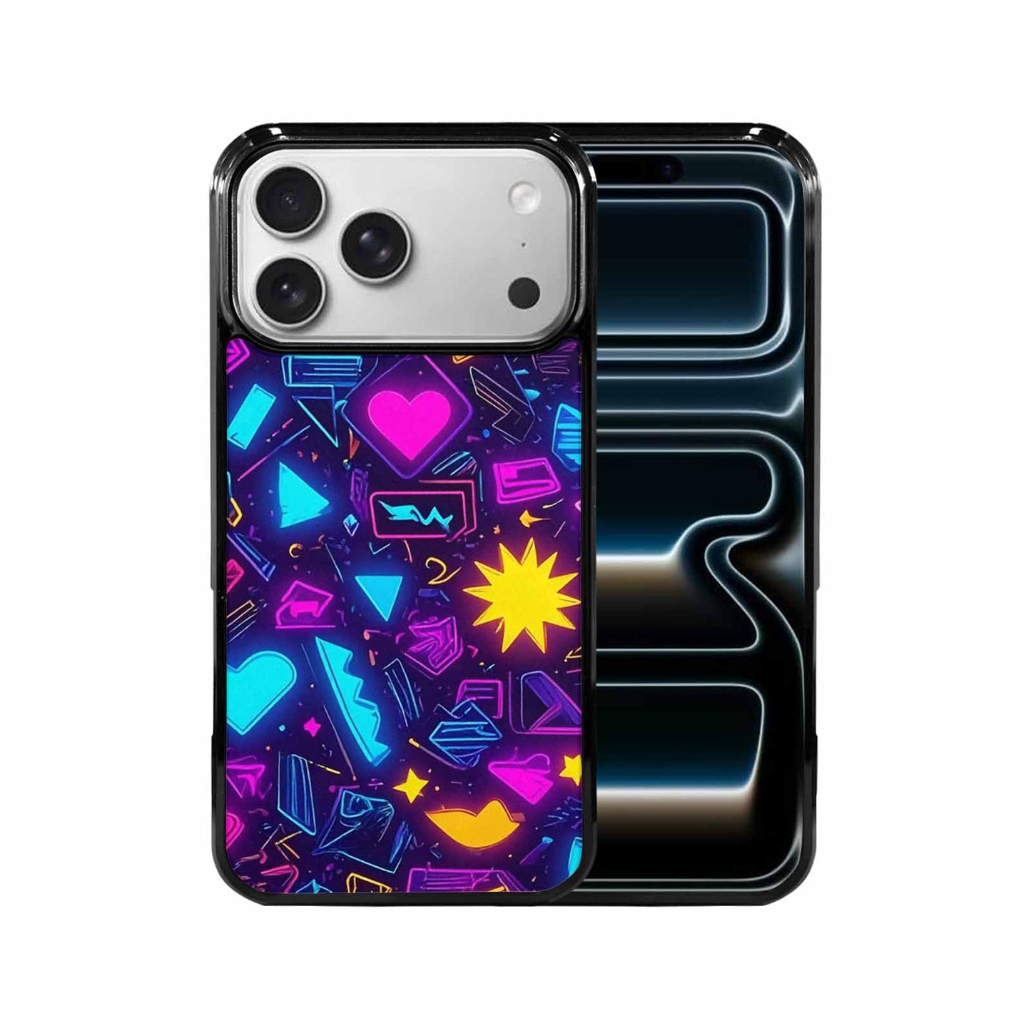 iPhone 17 Pro Max Case — Retro Motif Retro Motifs Retro Vintage, Custom Art Phone Cover