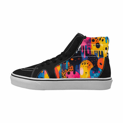 MEN'S Melting Aliens High Top Canvas Dreamcore Shoes