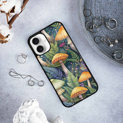 iPhone 16 Plus Case — Mushrooms Botanicalmushrooms P, Original Design Phone Case