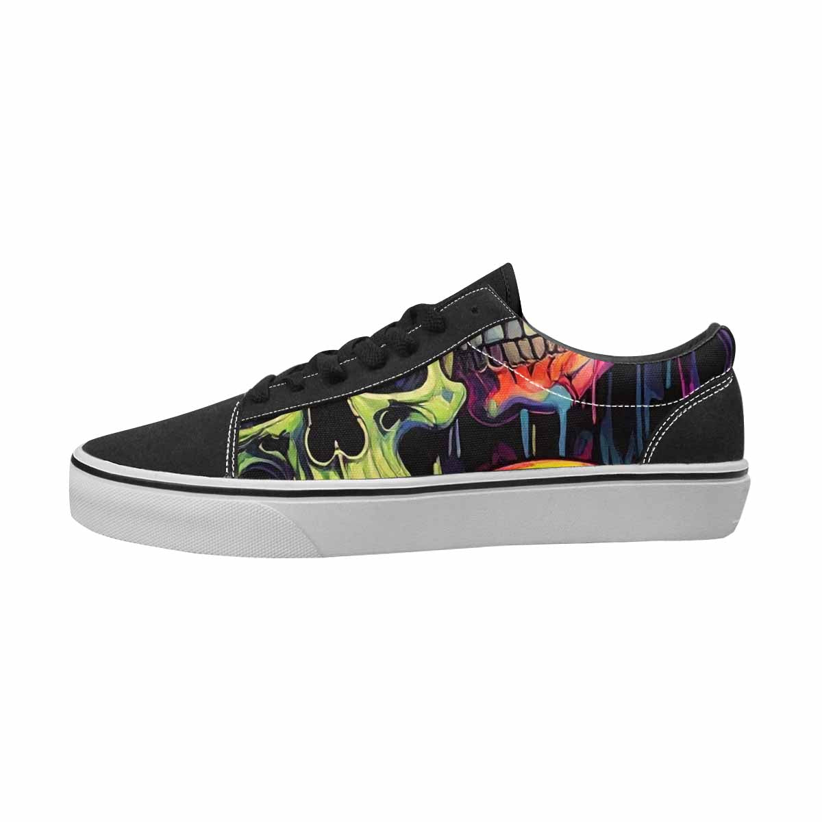WOMEN'S Camo Canvas Artist-designed Dreamcore All Over Print Shoes