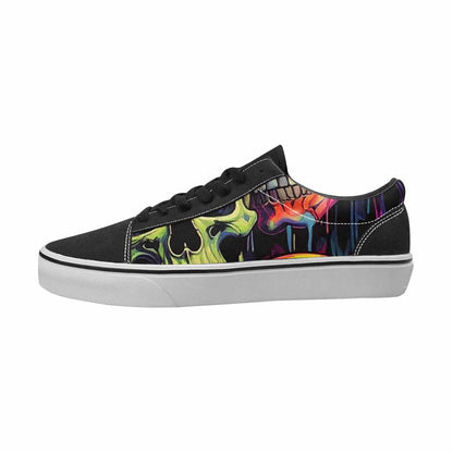 WOMEN'S Camo Canvas Artist-designed Dreamcore All Over Print Shoes