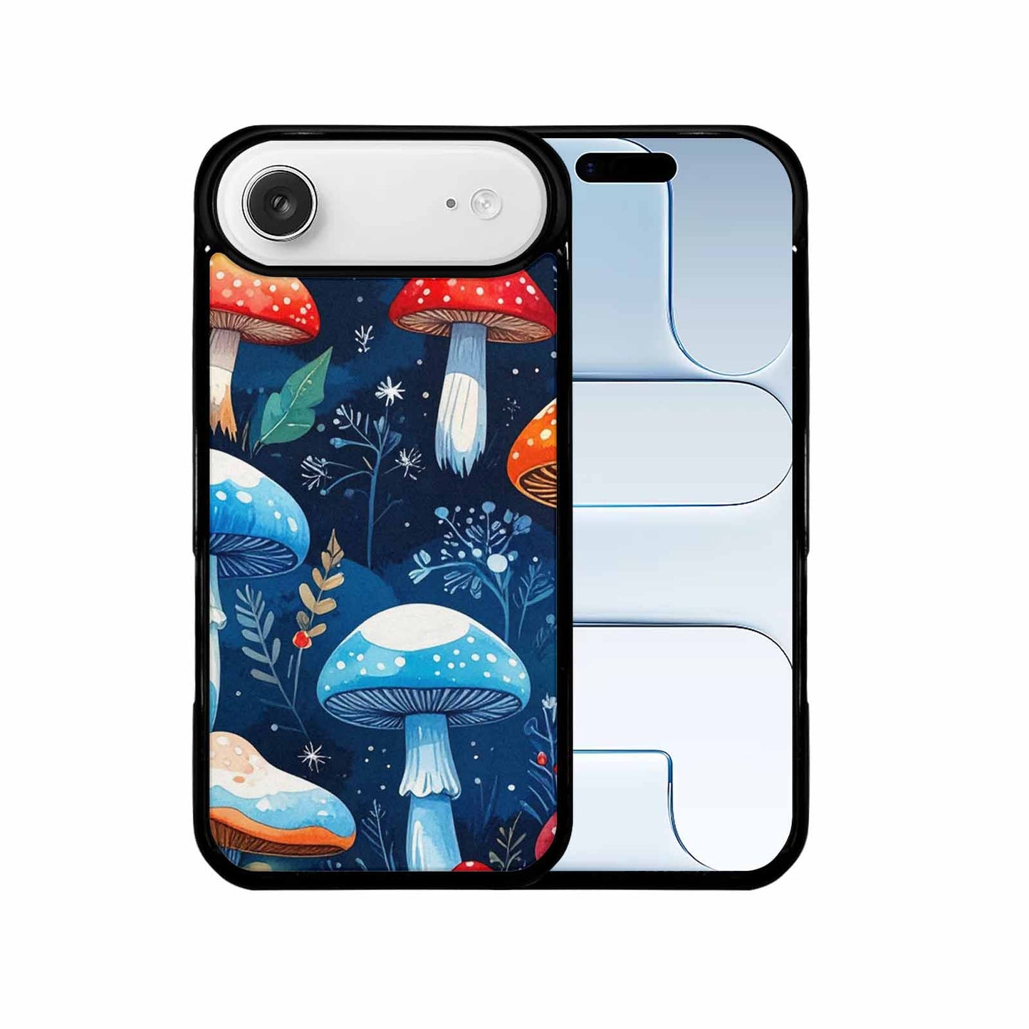 iPhone 17 Air Case — Vivid Winter Mushroom Seamless Cartoon Cute, Customized Protective Case