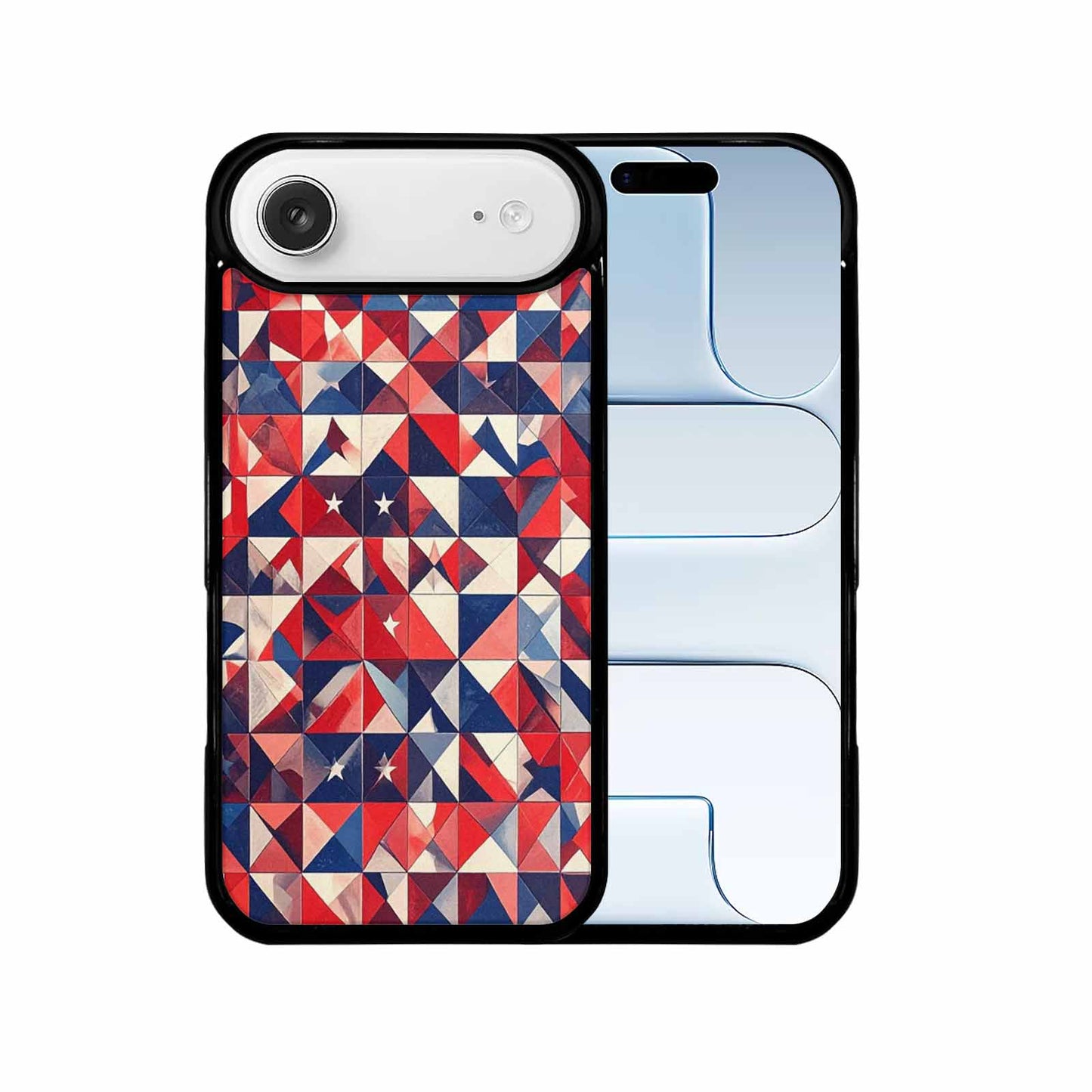 iPhone 17 Air Case — Small American Flag Stars And Galaxy, Custom Made Phone Cover