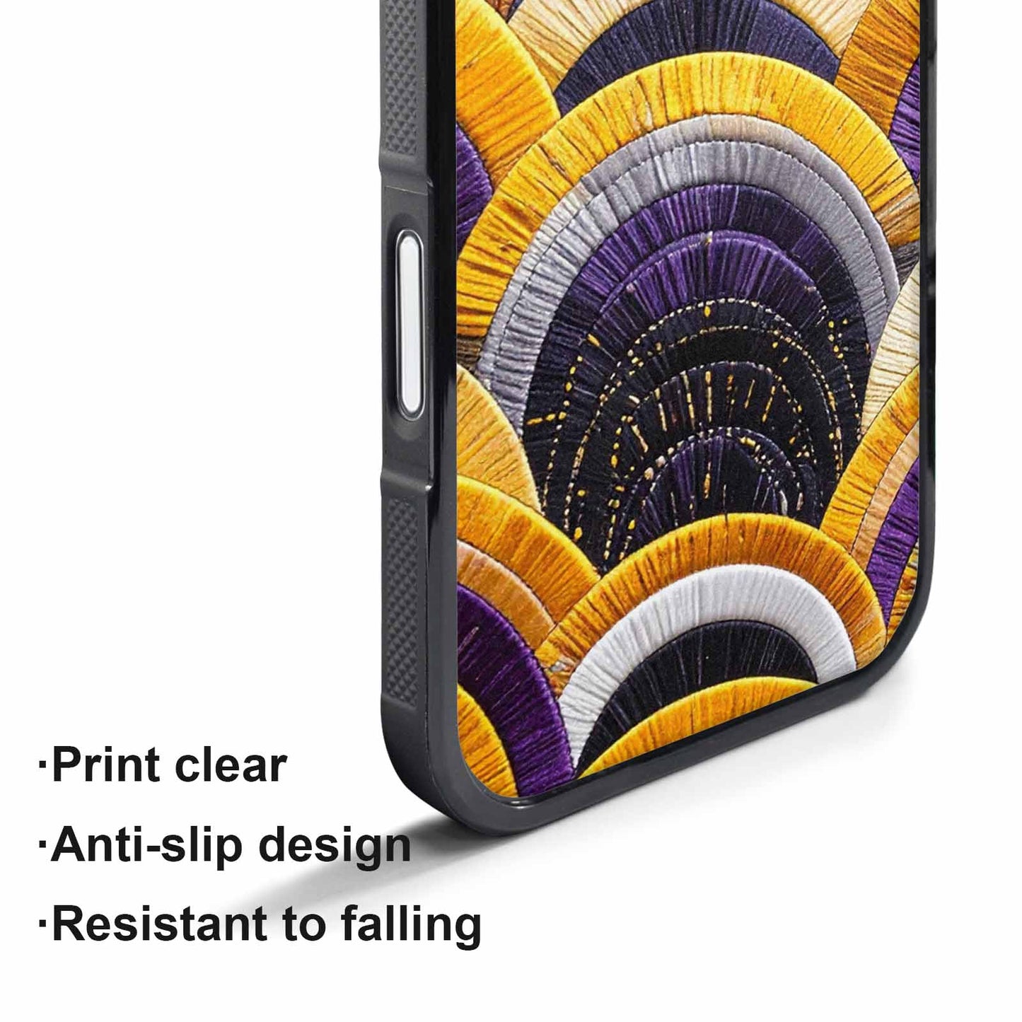 iPhone 17 Air Case — Vivid Camo Nonbinary Pride Camo, Custom Designed Case Cover