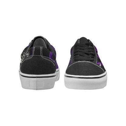 WOMEN'S Animal Print Lace-Up Canvas Dark Academia Sneakers