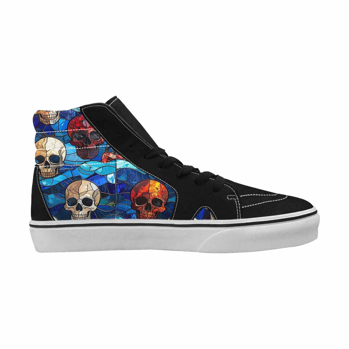 MEN'S Skull Waves Pattern 4 Ferion