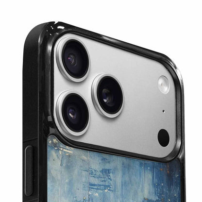 iPhone 17 Pro Case — Denim Distressed Textures Print Edge Original, Custom Print Case Cover