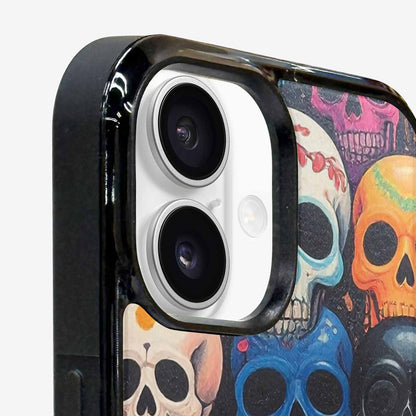 iPhone 16 Plus Case — Skulls General Skulls Pattern, Personalized Phone Case