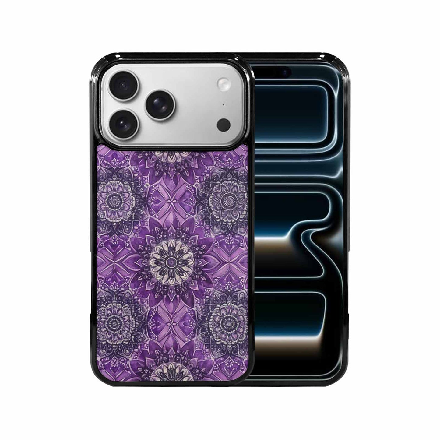 iPhone 17 Pro Max Case — Small Mandala Pattern, Randomly Floral, Original Design Phone Case