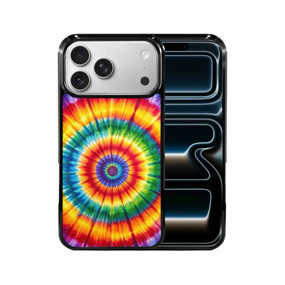 iPhone 17 Pro Max Case — Rainbow Spiral Tie Dye Alt Tie, Custom Phone Case